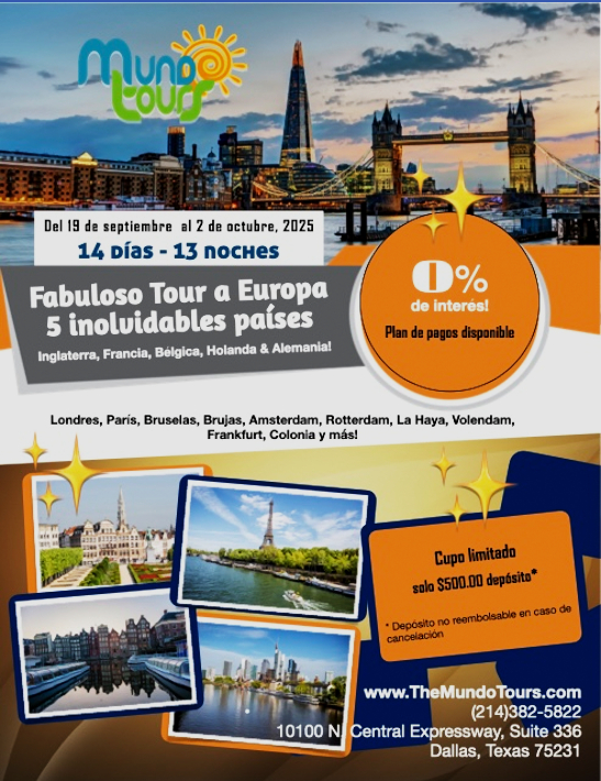 Fabuloso Tour Europa 5 - 2025